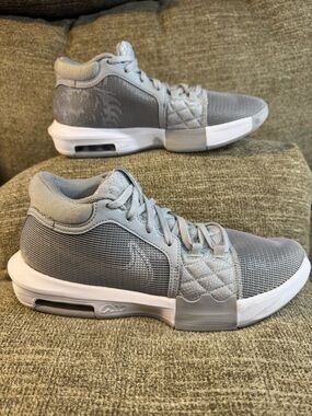 Nike LeBron Witness 8 TB in the Wolf Grey
